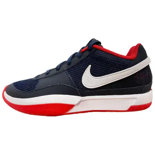 Nike Ja 1 Morant Generation EP Low Top Basketball Shoes Men's Blue White Red Domestic Version