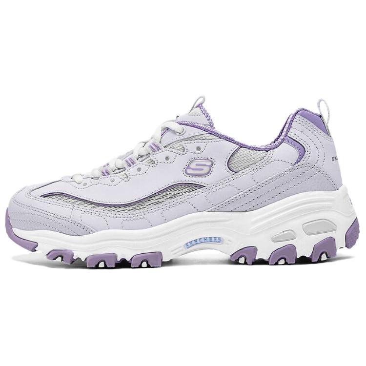 Женские кроссовки Skechers D'LITES 1.0 WOMEN (светло-фиолетовые)