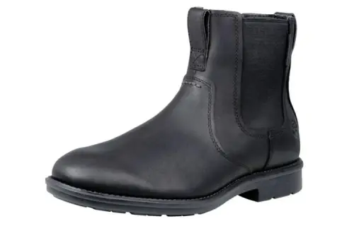 Timberland Short Chelsea Boots Men's Black