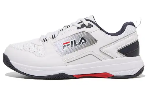 FILA Stroke 2 T3 Stroke 2 T3 Synthetic Leather Fabric Balance Rebound Low top Tennis Shoes Unisex White Gray