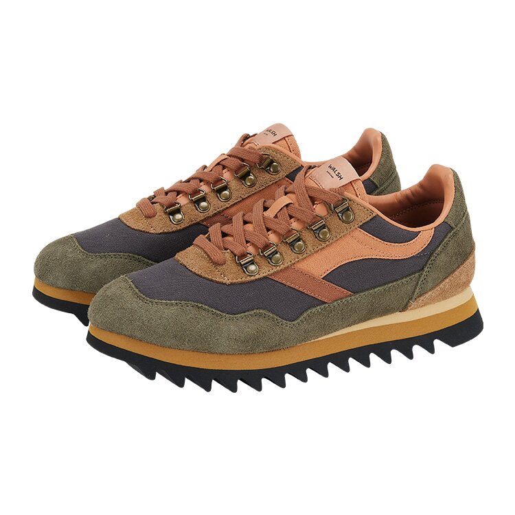 Norman Walsh ENS Slip Resistant Abrasion Resistant Low top Hiking Shoes Unisex Brown