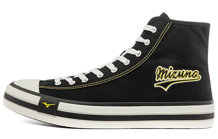 Mizuno Court S High Top Canvas 'Black'