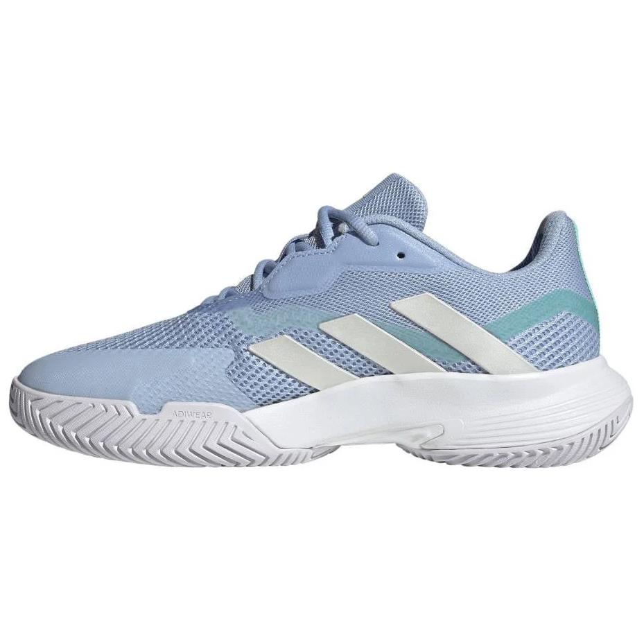 Adidas CourtJam Control Abrasion Resistant Low top Tennis Shoes Women's Blue White