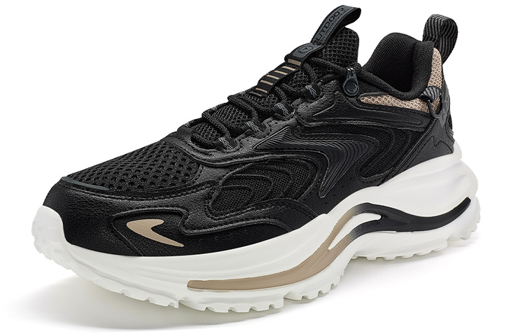 XTEP Infinity 2 Mountaineering & Hiking Shoes Men’s Low Top Black/Beige/Umber