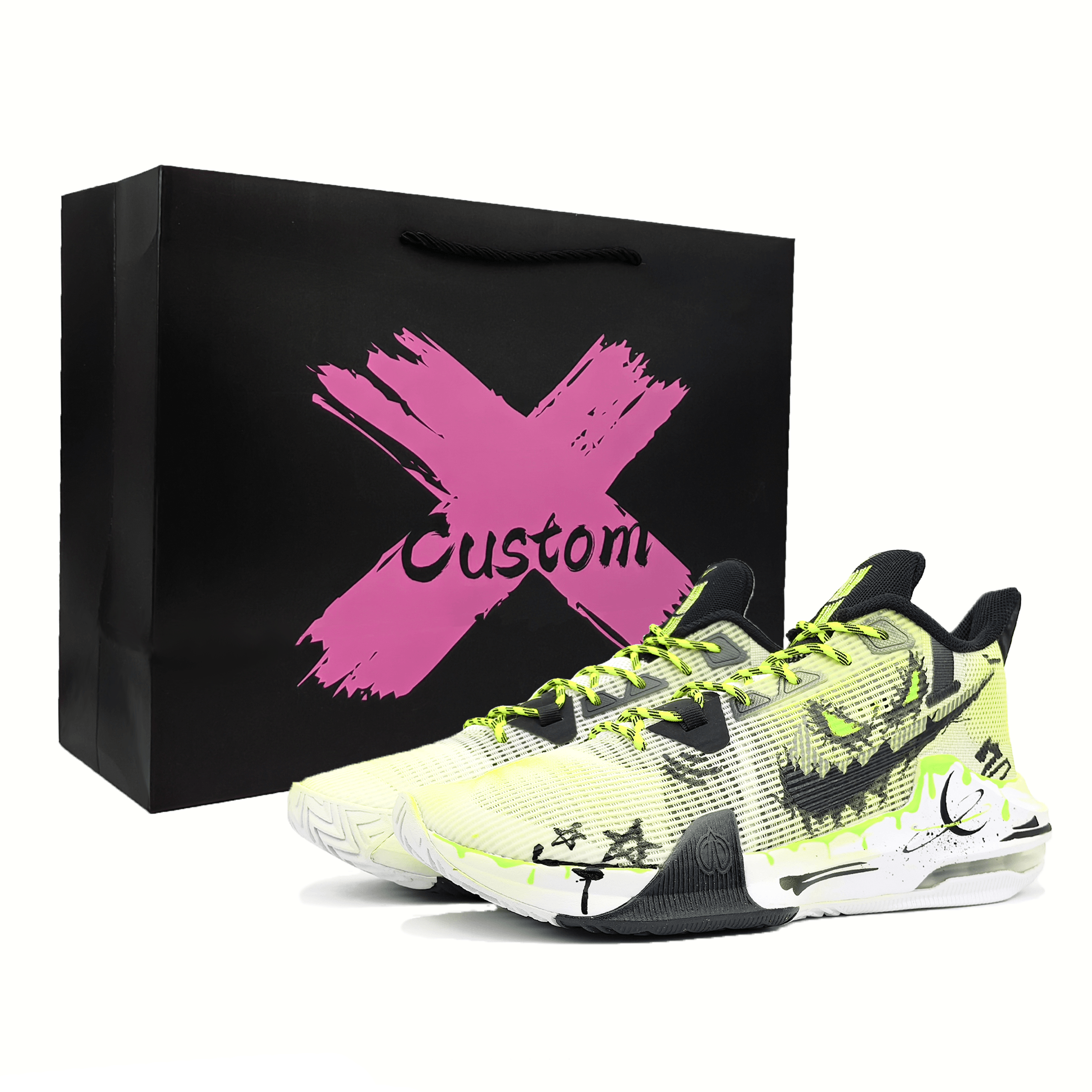 Nike Air Max Impact Low top Basketball Shoes Men’s Lemon
