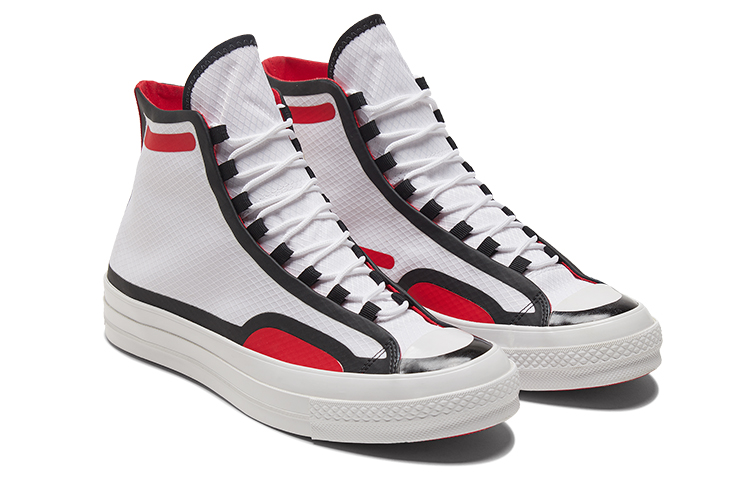 Кеды Converse 1970s Chuck Taylor All Star (бело-красно-черные) — Белый / красный / чёрный — фото 3