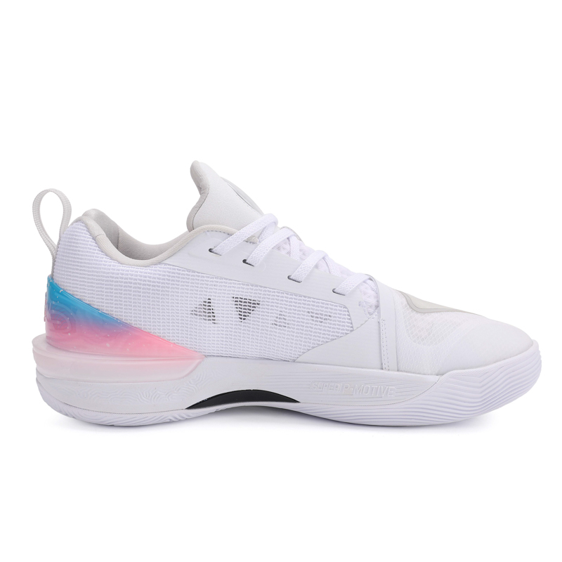 PEAK Taichi Triangle 3.0 Basketball Shoes Unisex Low Top Baymax/Elegant Blue