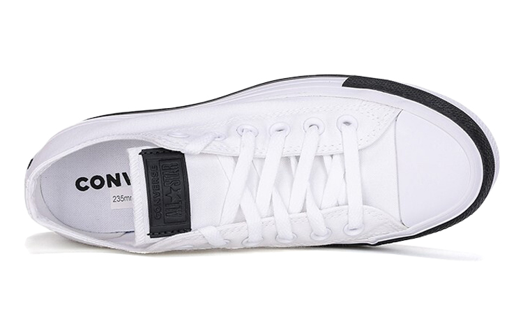 Женские кеды Converse Chuck Taylor All Star (черно-белые) — Чёрный / белый — фото 4