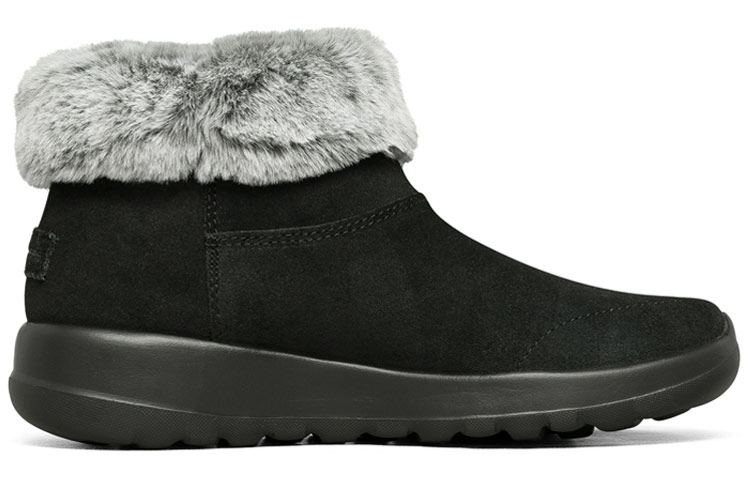 Женские ботинки Skechers ON THE GO Joy (черно-серые) — Чёрный — фото 2