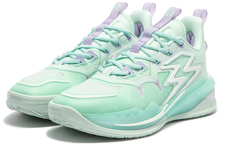 361° Big3 3.0 WMS Purple Star Breathable Mesh Cushioning Slip Resistant Abrasion Resistant Support Low top