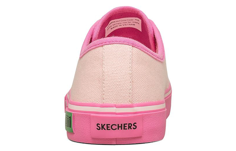 Женские кеды Skechers V'lites (розовые) — Розовый — фото 4