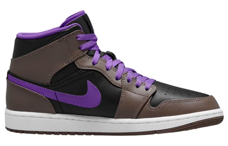Jordan 1 Mid Purple Mocha
