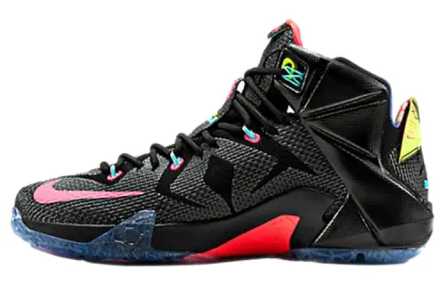Nike Lebron 12 Ep Data James 'Black Red'