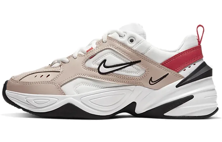 Nike M2K Tekno Comfortable Low top Chunky Sneakers Women's White Milk Tea