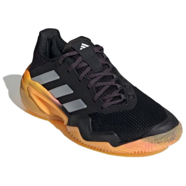 Adidas Barricade 13 Mesh Breathable Low top Tennis Shoes Unisex Gray Yellow White