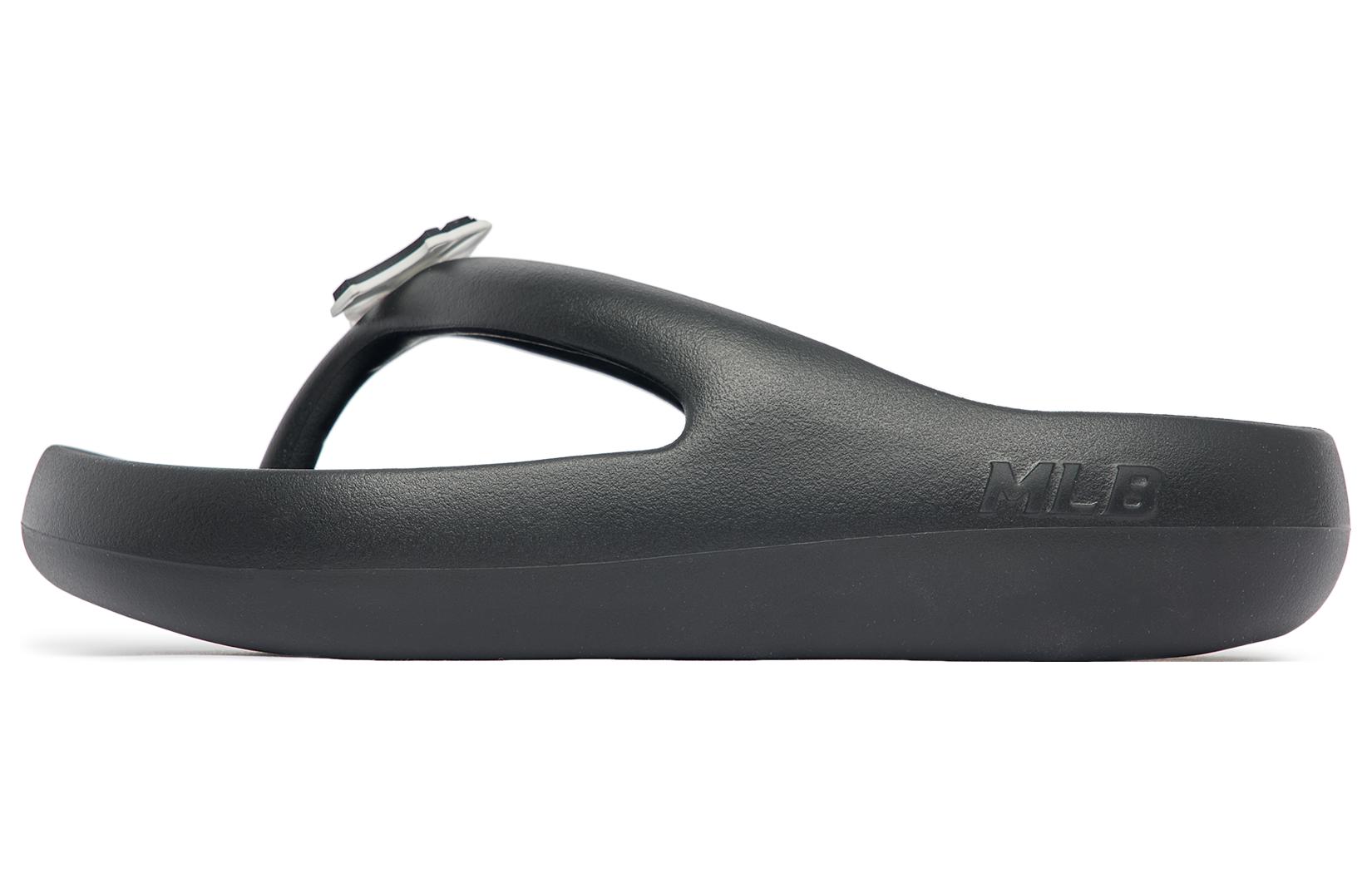 Шлепанцы MLB Slipper (черные)