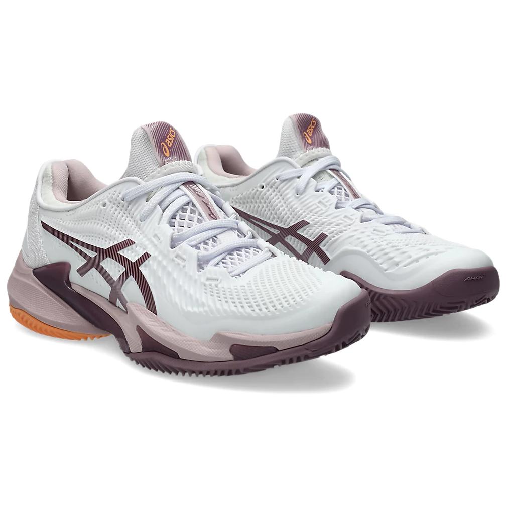 ASICS Court Ff 3 Clay White Watershed Rose Women’s