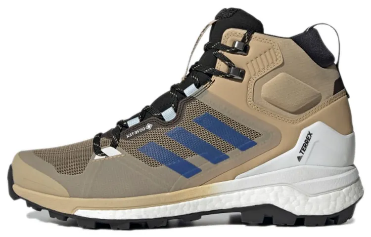 Adidas Terrex Skychaser 2 Mid Gore Tex Hiking Abrasion Resistant Abrasion Resistant High top Hiking Shoes Men's Brown