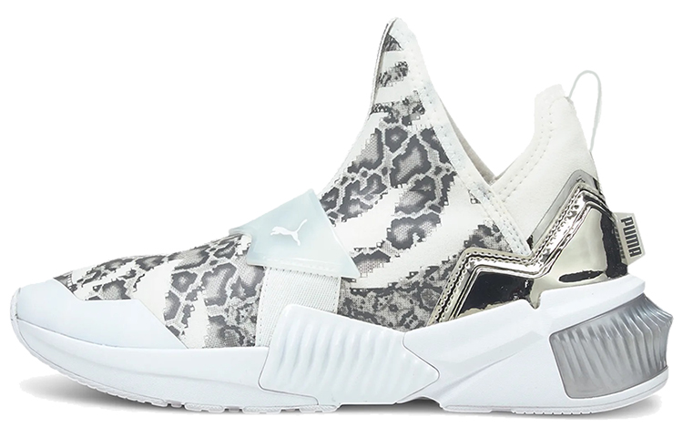 Puma Women's Provoke XT Mid 'Untamed - Black Metallic Silver'