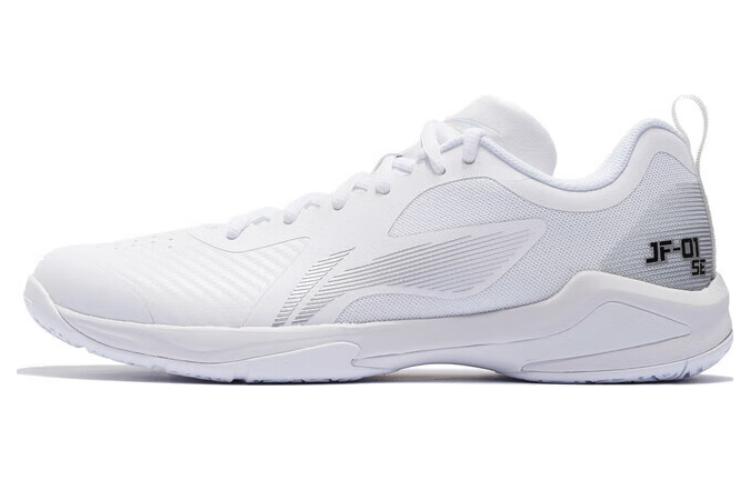 Li Ning Sprint SE Slip Resistant Cushioning Low top Badminton Shoes Unisex White