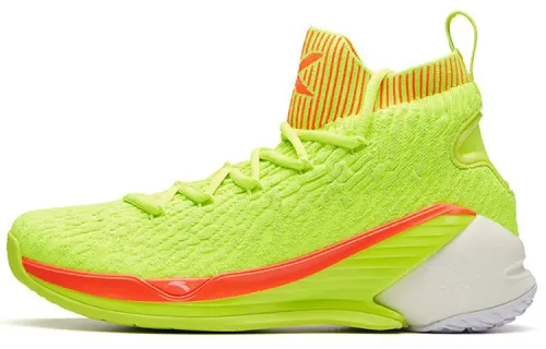 Anta Anta Thompson Christmas KT4 comfortable shock-absorbing non-slip wear-resistant high-top basketball shoes men's red and green mandarin ducks