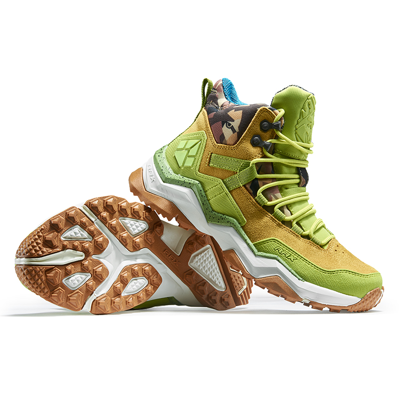 RAX Non Slip And Waterproof High top Outdoor Shoes Women’s Green