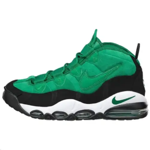 Nike Air Max Uptempo Comfortable Mid top Basketball Shoes Unisex Green