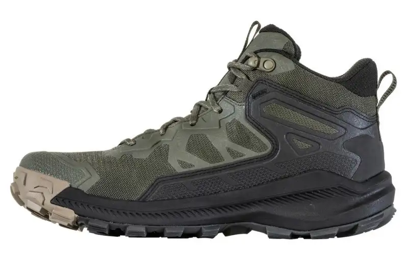 Oboz Footwear Katabatic Waterproof High top Mountaineering Shoes Men's Green