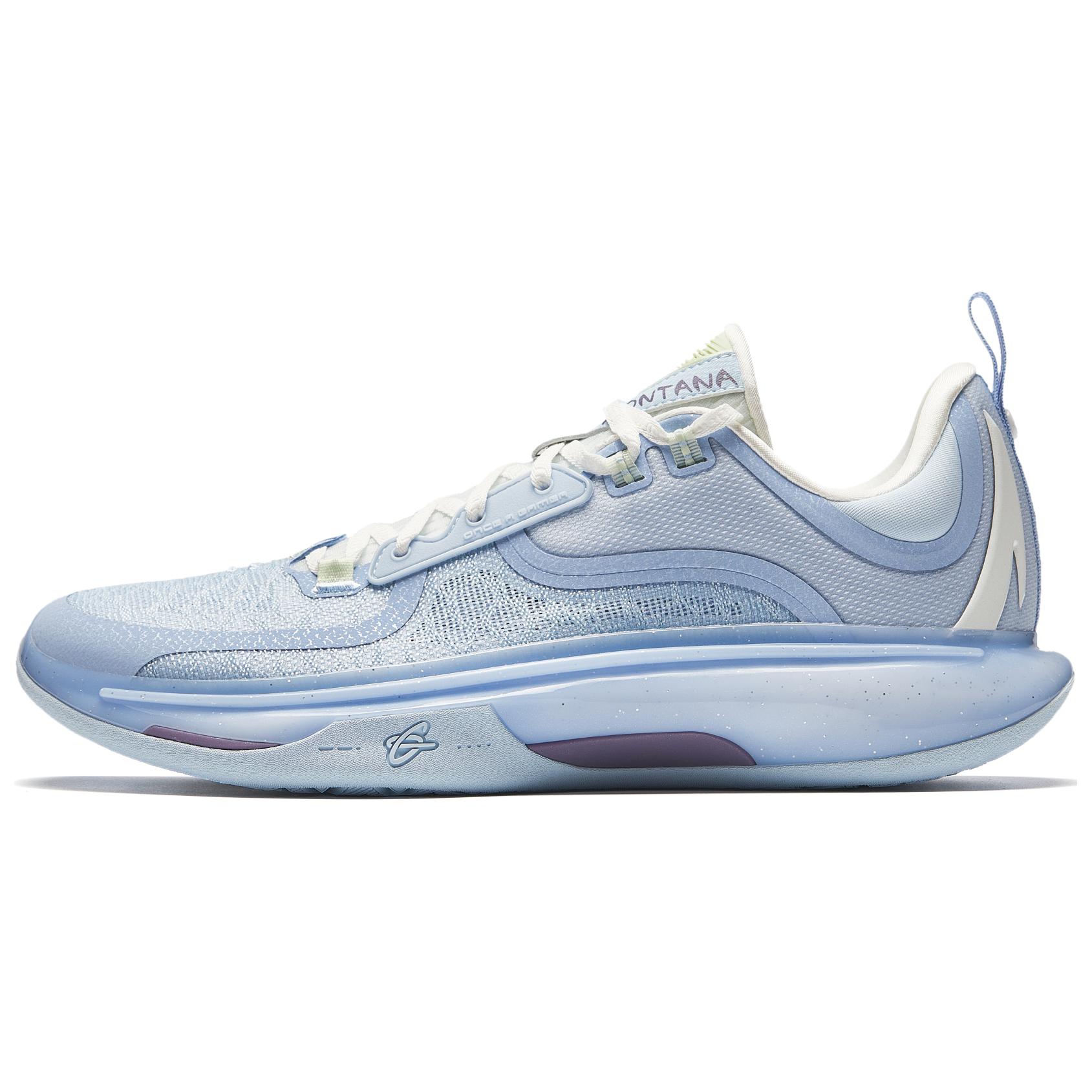 Anta Anta GH5 Hayward 5 Montana Nitrogen Technology Professional Practical Shock Absorption Rebound Low-top Basketball Shoes Men's Sky Blue
