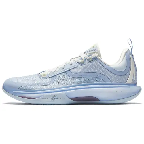 Anta Anta GH5 Hayward 5 Montana Nitrogen Technology Professional Practical Shock Absorption Rebound Low-top Basketball Shoes Men's Sky Blue