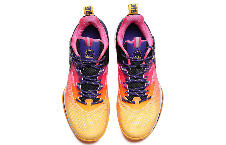 361° Q Rebound Fabric Slip Resistant, Abrasion Resistant, Coverage, Support, Balance Mid top Basketball Shoes Men’s