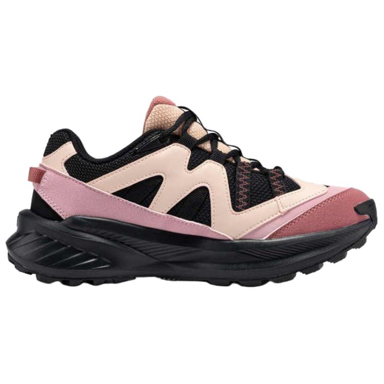 361° Cushioning Slip Resistant Breathable Low top Hiking Shoes Women’s Obsidian Black Extraordinary Pink