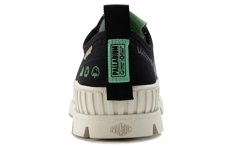 Palladium Classic And Versatile Slip Resistant, Abrasion Resistant, Breathable Low top Canvas Shoes Unisex Black
