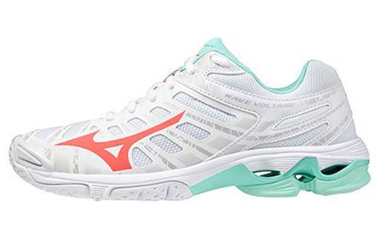 Mizuno Wave Voltage Series Fabric Synthetic Leather Comfortable Non-Slip Wear-Resistant Breathable Low-top Volleyball Shoes Men's