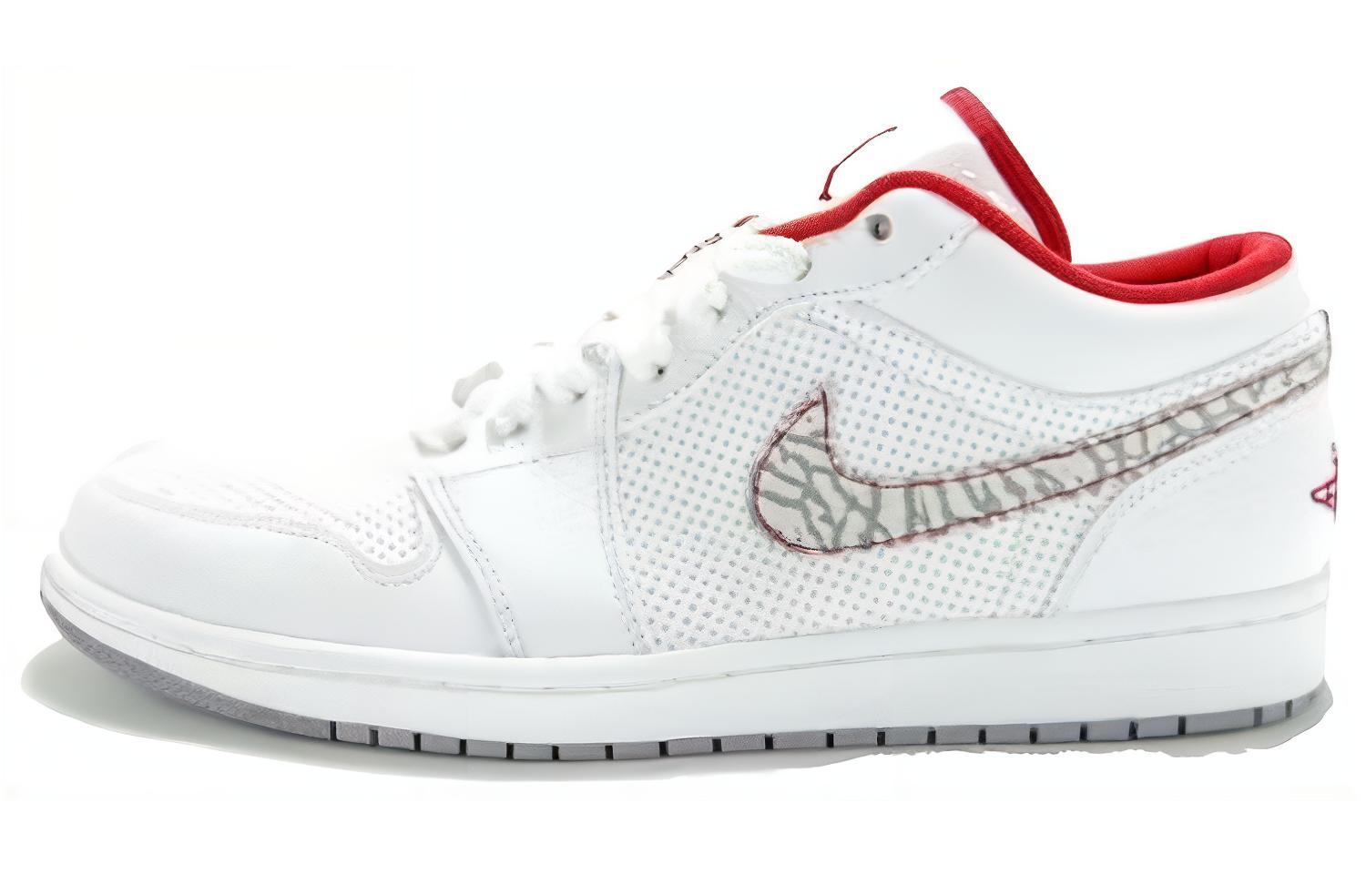 Jordan 1 Phat Low Elephant Print Swoosh