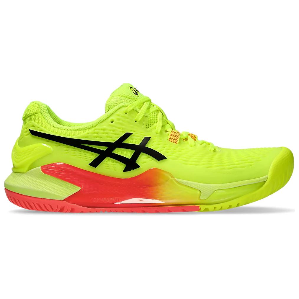 ASICS Gel Resolution 9 Paris Safety Yellow Black Women’s