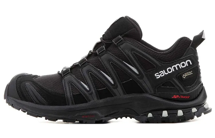 SALOMON XA Pro 3D ADV GTX Comfortable Abrasion Resistant Low top Outdoor Shoes Women's Black