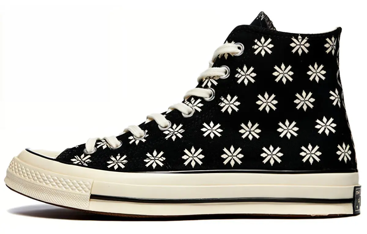 Chuck 70 Converse High 'Holiday Sweater - Black'