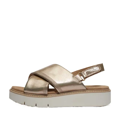 Timberland Safari One Strap Sandals Women's Champagne
