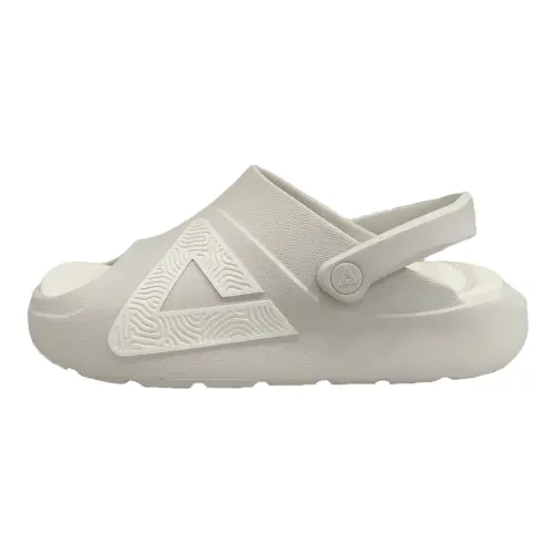 PEAK Statistic Sandals Surfing Waves Beach Sandals Men's White Gray Green