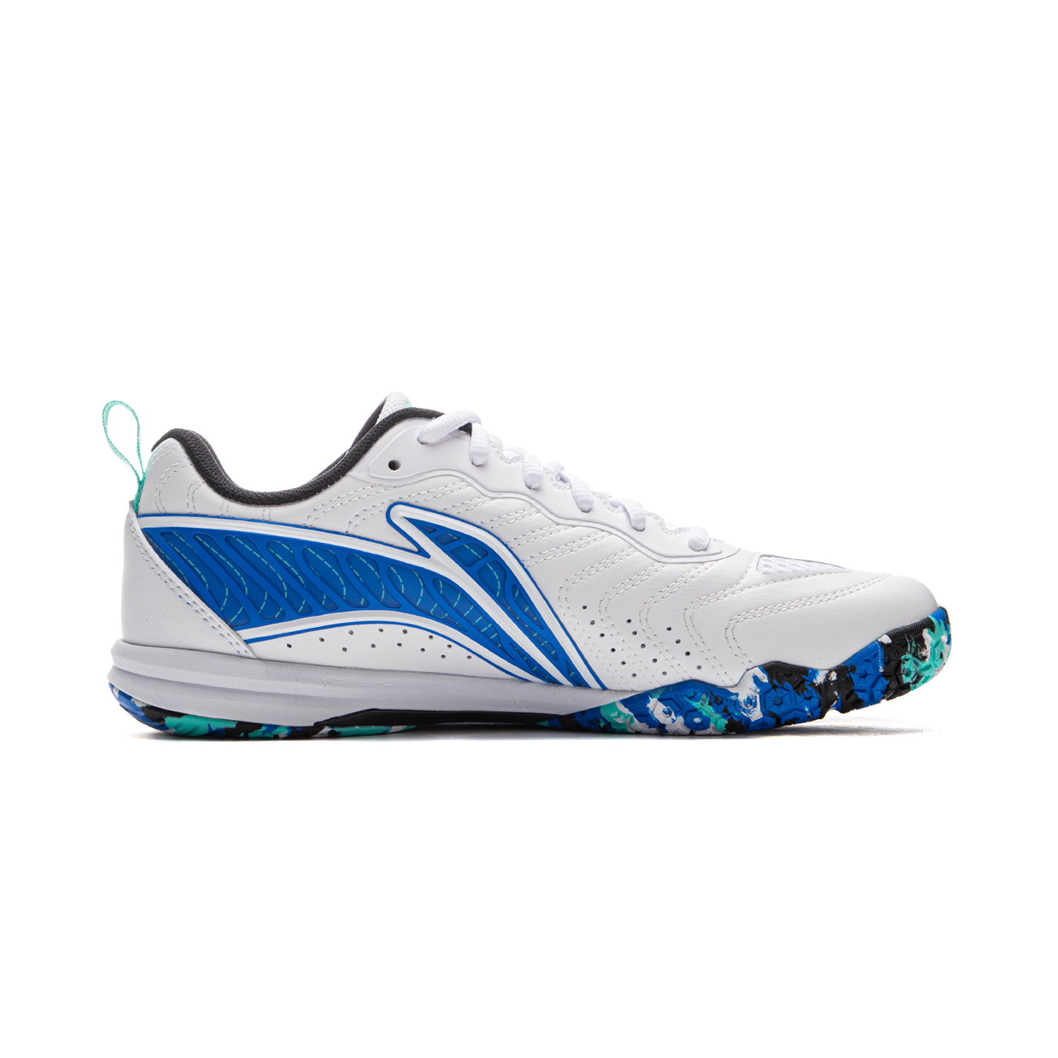 Li Ning Cushioning Slip Resistant Abrasion Resistant Training Scenario Low top Table Tennis Shoes Unisex