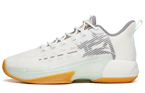 Anta Attack 3 comfortable and versatile non-slip wear-resistant high-top basketball shoes men's white