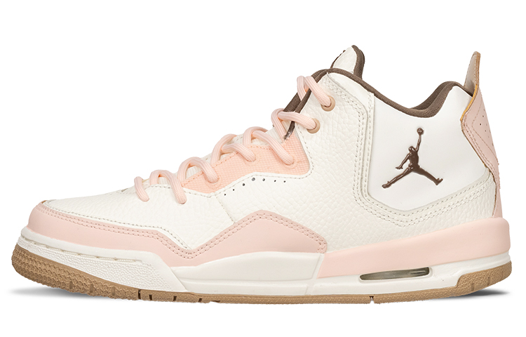 Jordan Courtside 23 Bubble Gum Mid top Vintage Basketball Shoes GS Pink White