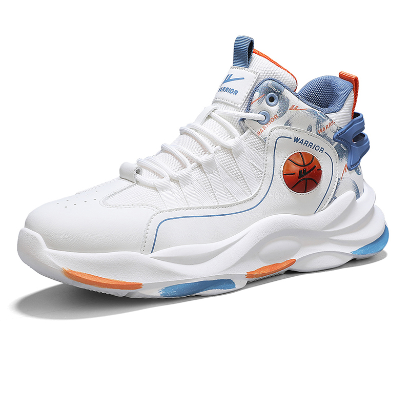 Warrior Cushioning Anti Rollover Slip Resistant Basketball Shoes Men’s