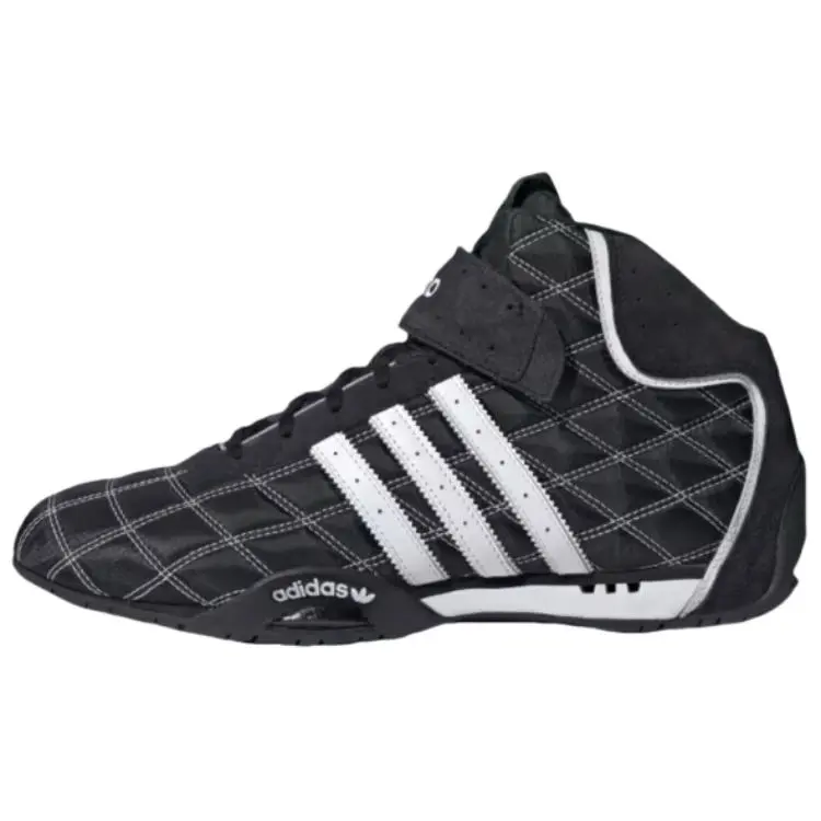 Adidas Originals Slip Resistant Abrasion Resistant High top Training Shoes Unisex Black