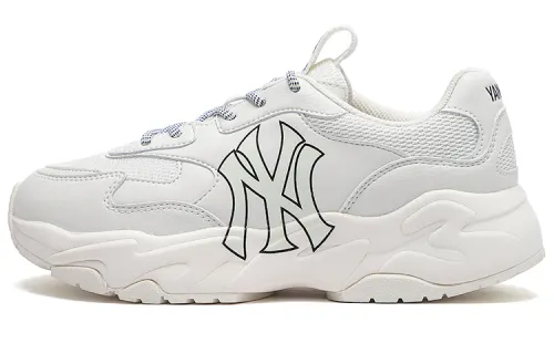 MLB Big Ball Chunky Textile, Artificial Leather Vintage Abrasion Resistant Lightweight Height Increasing Low top