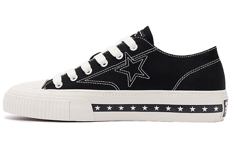 STARTER Canvas Shoes Women's Low Top Black