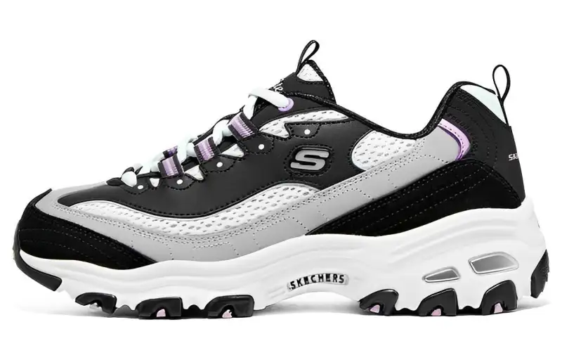 Skechers D'LITES 1.0 'Black' Women's