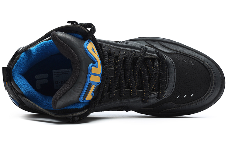 FILA FUSION DESPERADO WE Desperado We Textile, Synthetic Leather, TPU Bat Shoe, Fleece Lined Mid top
