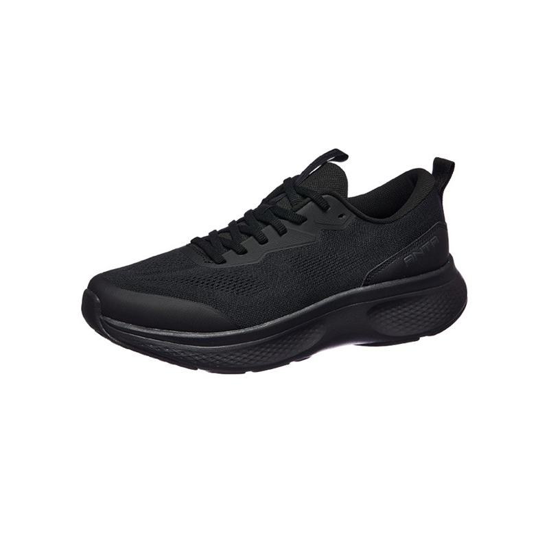 Anta Shen Xing LITE Cushioning Abrasion Resistant Breathable Low top Walking Shoes Men’s Basic Black